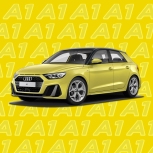Audi-A1-Sportback-35-TFSI-S-line_สีเหลือง-Python-Yellow-Metallic